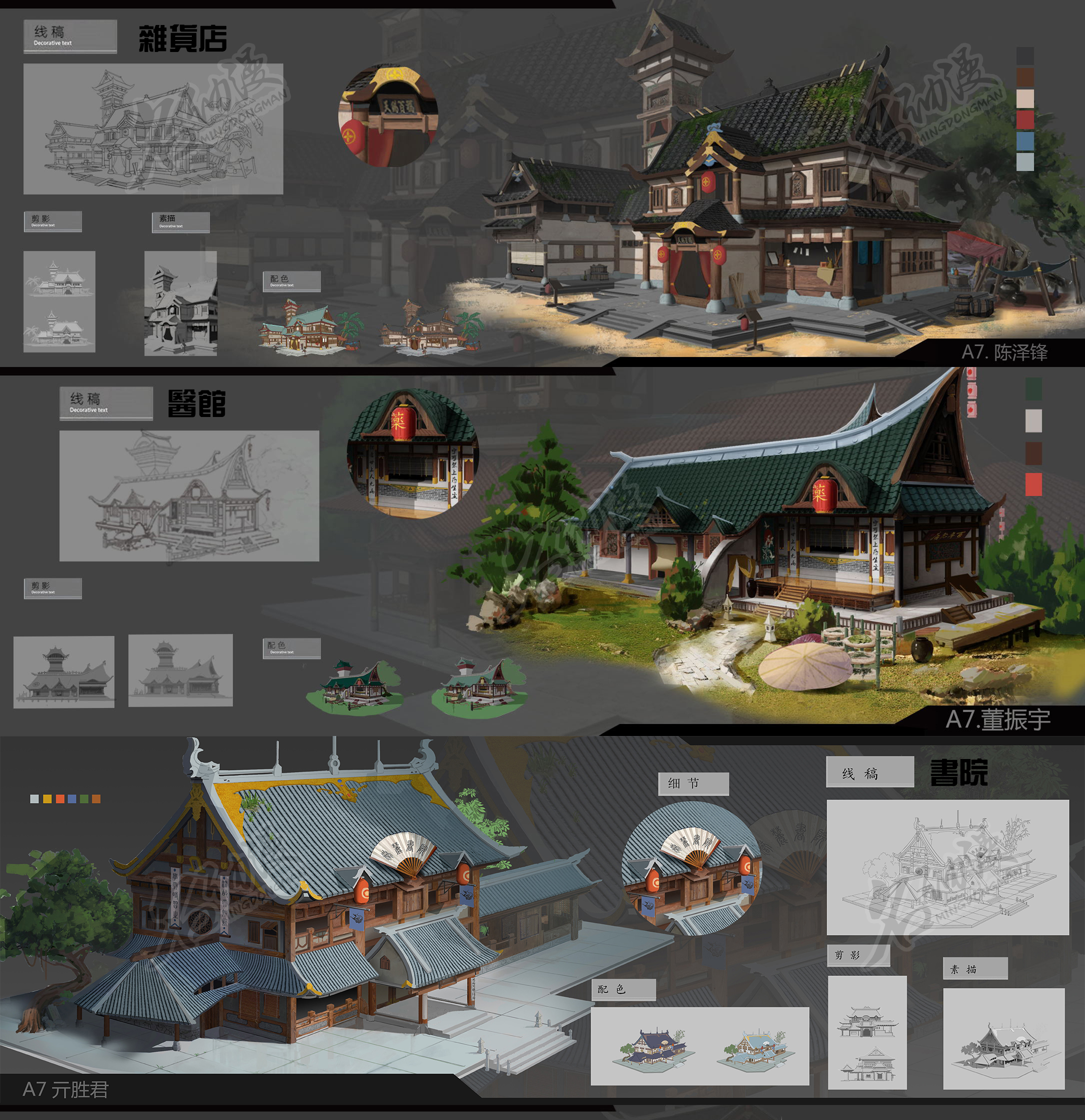 整体美术风格设计